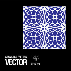 Geometric pattern with lines and shape, seamless vector background. Modern stylish texture. Repeating Islamic geometric tiles Designs
