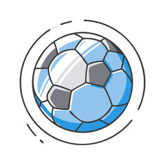 soccer ball icon, soccer ball vector illustration-simple illustration of soccer ball, perfect for soccer ball logos and themed design 