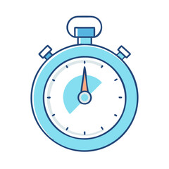 stopwatch icon, stopwatch vector illustration-simple illustration of stopwatch, perfect for stopwatch logos and themed design 