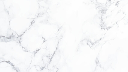 Marble granite white panorama background. smooth flat marble rock surface patterned with white and streaks of gray, Marble texture. White marble pattern texture for background. for work or design. 
