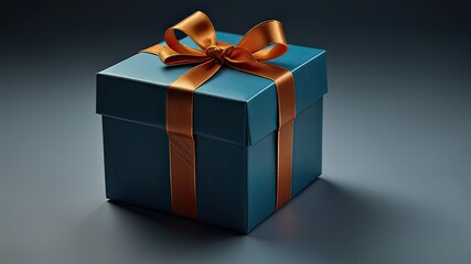 Gift boxes with ribbon