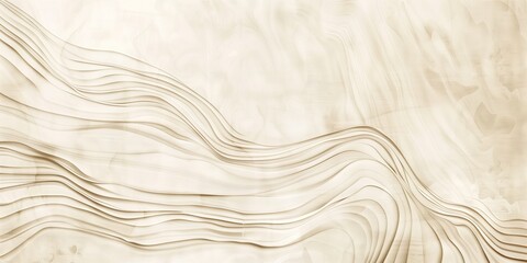 Obraz premium Abstract background with wood grain texture and old paper texture, light beige and cream shades, smooth texture.