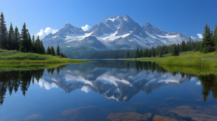 lake reflection