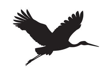 Birds flying vector icon on white background. 02