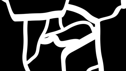 Abstract Black And White Pattern