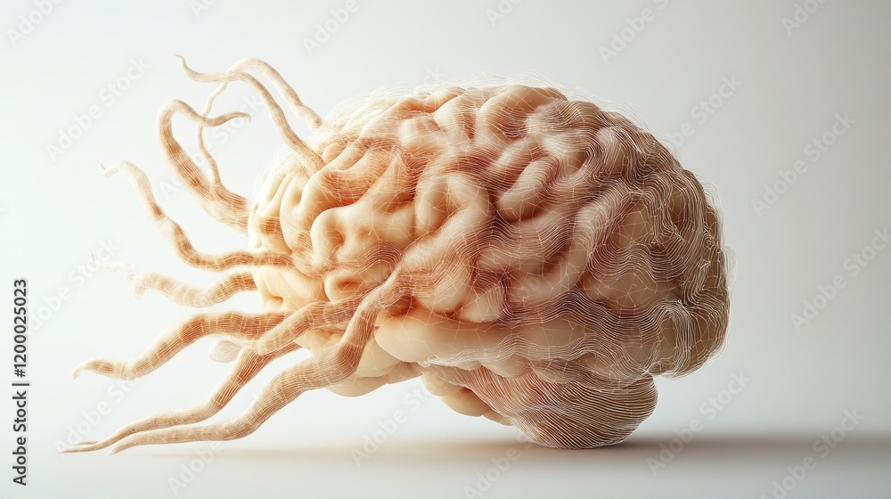 Poster Abstract Brain Structure With Tendrils