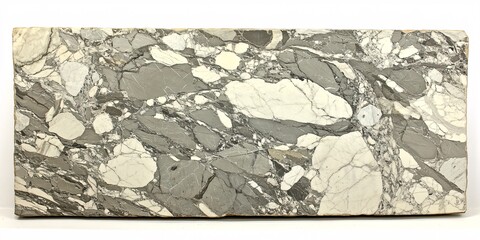 Abstract Gray and White Marble Texture Background
