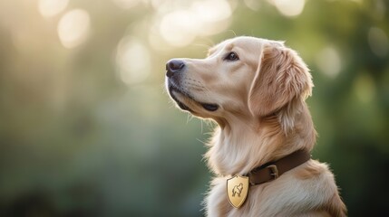 Obraz premium golden retriever puppy