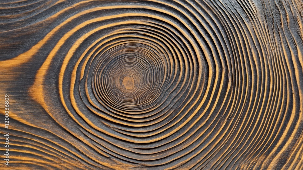 Poster dark wood grain swirling pattern abstract design
