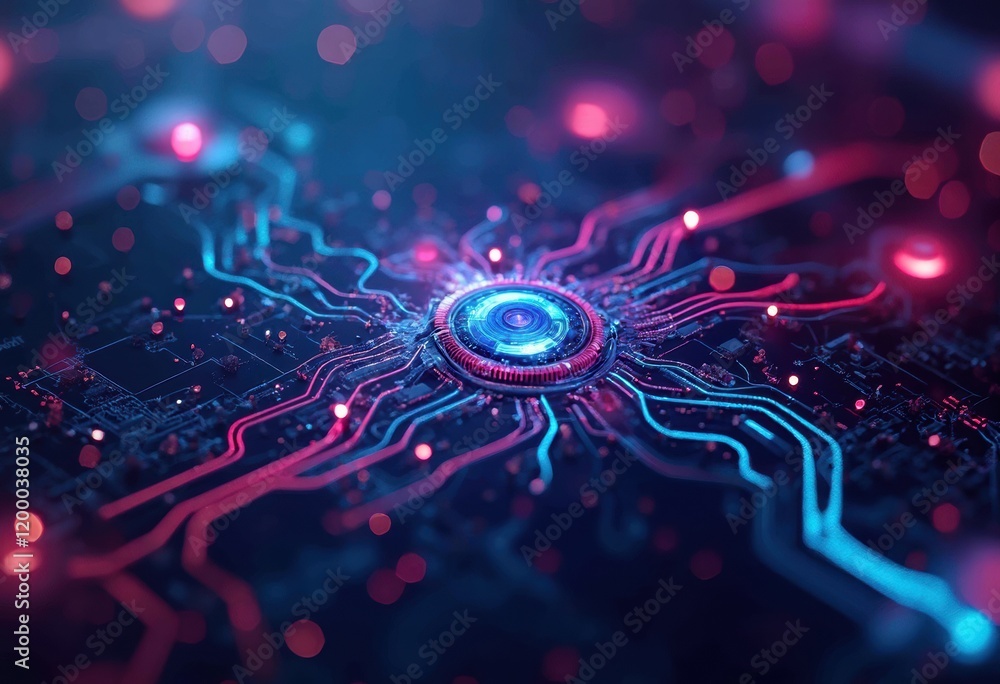 Poster microchip and circuits