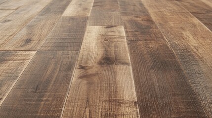 Fototapeta premium Dark Brown Wood Grain Floor Planks