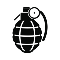 Grenade vector icon