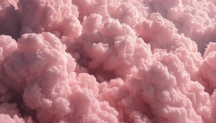 Detailed Pink Clouds Texture Background