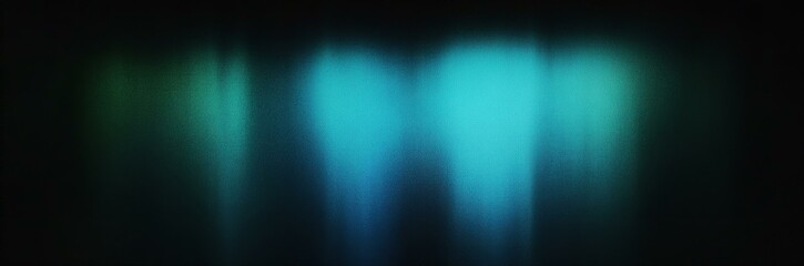 Black dark blue green teal mint turquoise abstract modern background. Color gradient ombre. Noise grain mesh. Light glow neon metal metallic effect. Line wave.Technology science concept.