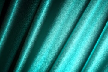 Light teal jade sea turquoise agua mint blue green abstract background. Silk satin fabric. Glitter...