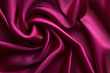 Obraz premium Black dark purple red burgundy maroon magenta pink rose abstract background. Silk satin fabric. Silky shine glitter. Soft folds draped. Beautiful elegant luxury festive romantic.