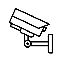 cc camera icon, cc camera line art - simple line art of cc camera, perfect for cc camera logos and icons and themed design 