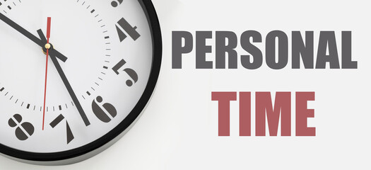 personal time for relaxation and development, free time from work
