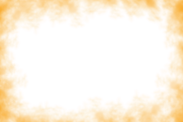 Orange smoke fire frame border design isolated on transparent background. smoke texture design element. Colorful fog overlay, Color smoke effect. PNG smoke for decoration
