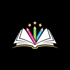 Book Logo Vectors And illustration
