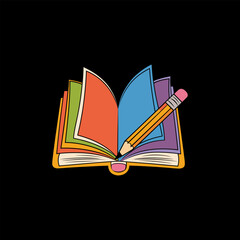 Book Logo Vectors And illustration