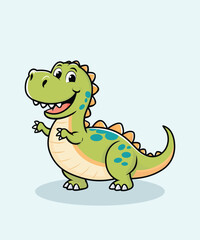 Cute Vector Dinosaur File