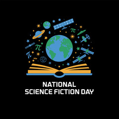 Fototapeta premium National Science Fiction Day