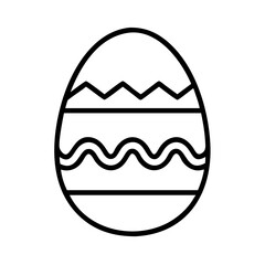 easter icon, easter line art - simple line art of easter, perfect for easter logos and icons and themed design 