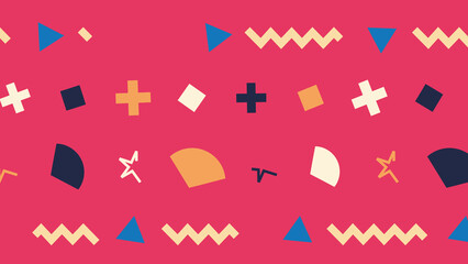 Flat Design Geometric Background