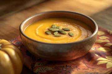 Warm Butternut Squash Soup Delight