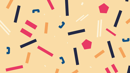 Flat Design Geometric Background