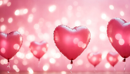 heart shaped balloons