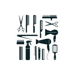 Hair Cutting Men Vectors
