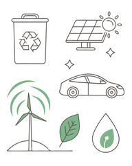 Eco-Friendly Icons