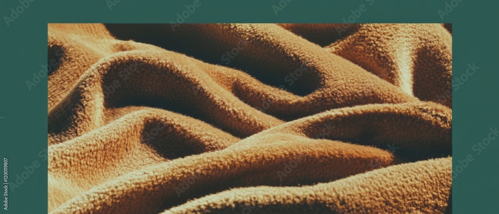 Aufkleber soft suede fabric showcasing rich color and gentle texture under soft lighting conditions