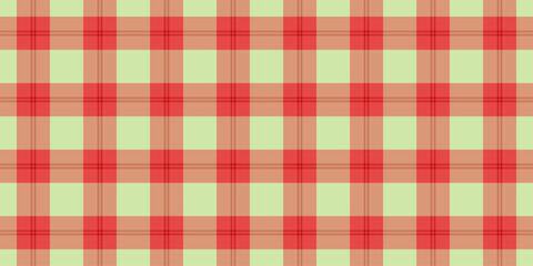 Vibrant red and pale green plaid pattern.  Perfect for textile designs, website backgrounds, or scrapbooking projects. Clean, simple, and endlessly versatile.