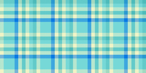 Vibrant turquoise and pale yellow herringbone plaid pattern. Ideal for textile design, fashion, home decor, and website backgrounds.