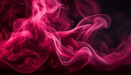 Fototapeta premium abstract crimson smoke flames texture generative ai