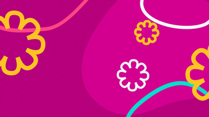 Geometry Background For Banner And Wallpaper 