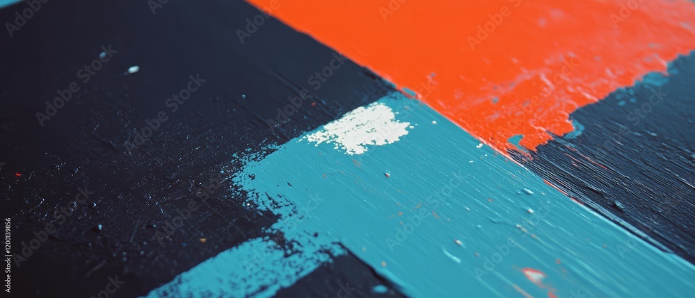 Poster Exploring print registration marks and color alignment in art materials and techniques