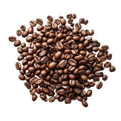 Obraz premium Coffee bean background cafe white grain food espresso drink seed texture falling fly. Bean coffee background cafe white grain food espresso drink seed texture falling fly view whole top cappuccino air