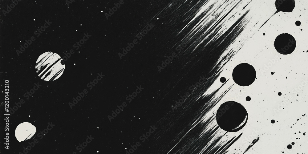 Poster grunge halftone texture featuring dark dots on a contrasting light background