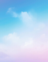 blue sky with clouds wallpaper