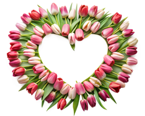 heart from flowers