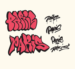 paris simple piece graffiti and throw up