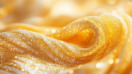 Modern black and gold gradient background with a blurred effect symbolizes sophistication and clarity. The empty space on the side evokes possibilities, focus, and professional innovation.
