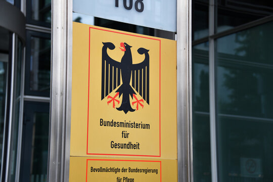 Berlin, Germany - June 6, 2023: Second office of Federal Ministry of Health in Berlin