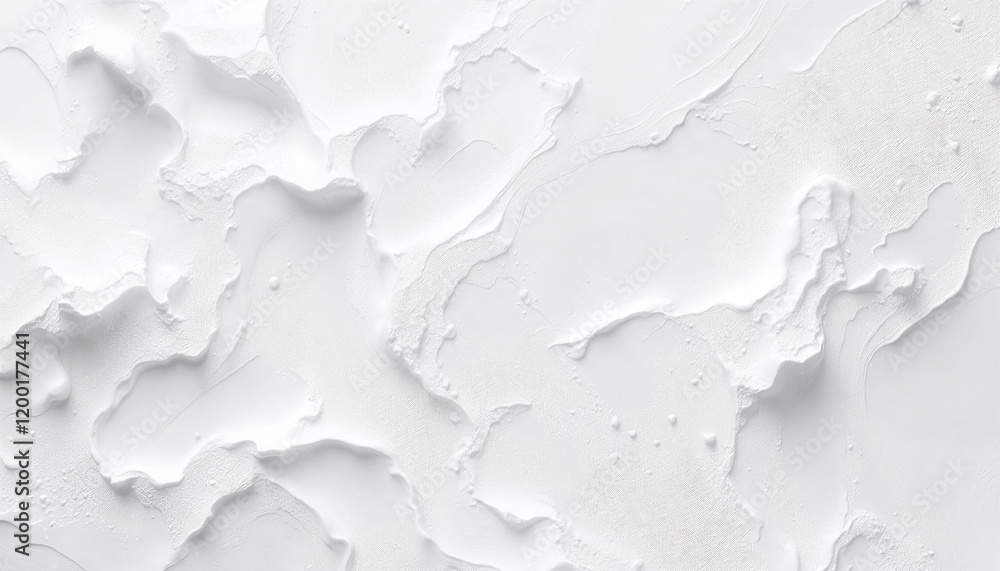 Aufkleber white textured surface resembling plaster against a light background highlighting detailed patterns 