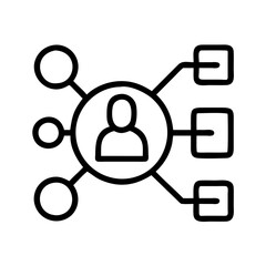 resource icon, resource line art - simple line art of resource, perfect for resource logos and icons and themed design 