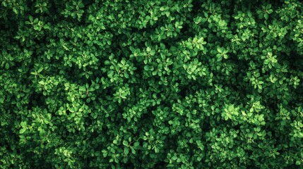 Fototapeta premium Lush green foliage, vibrant and dense.